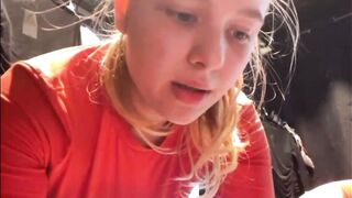 Extreme squirting and fucking in the changing room - 7 image