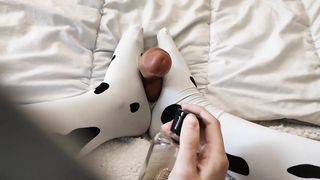 Compilation Babe Japanese in Cow Cosplay Masturbating - POV Titjob Cumpilation Stepsister - 10 image