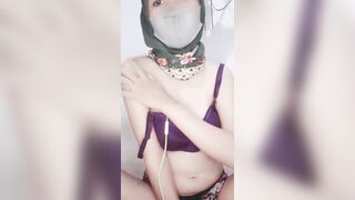 Horny Indonesian hijab masturbation - 4 image