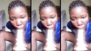 Pissing my Dildo and Tongue Moping - 11 image
