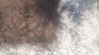 Fingering my hairy pussy with orgasm - 10 image