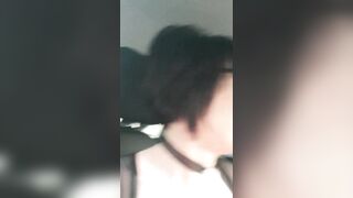 Nude walk outdoor with squirt in nature - 11 image