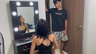 I fuck my stepsister in the ass in exchange for letting her go out with her new boyfriend.