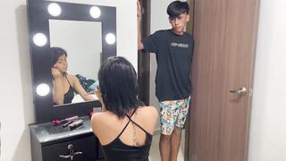 I fuck my stepsister in the ass in exchange for letting her go out with her new boyfriend. - 2 image