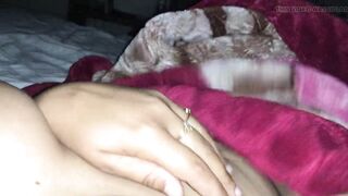 Desi girl fingering her pussy while husband on call but her boyfriend helps her by squirting fast - 5 image