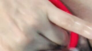 Juicy Pink Pussy masturbation cumshot - 4 image