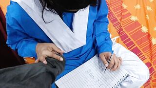 Desi School Girl Caught And Fucked While She is Making Naughty Drawing - 4 image