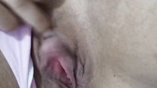 Bbw MAKES VERY CREAMY SQUIRT IN MASTURBATION THE SCHOOLGIRL CUMS DELICIOUS - 8 image