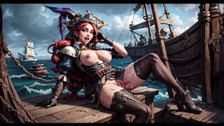 Horny Girls Sex On Board ( cum inside pussy , tight pussy , big boobs ) - 1 image