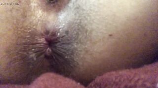 Sexy Cute Gape After Anal Creampie and Ends With Anal Squirt
