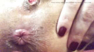 Sexy Cute Gape After Anal Creampie and Ends With Anal Squirt - 8 image