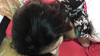 I fucked my stepmom with big milky tits while daddy wasn't around