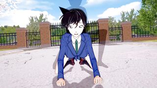 Rebecca plays dirty with the invisible man - 2 image