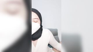 This Beautiful Hijab Girl Is Not Strong Nahan Lust - 6 image