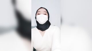This Beautiful Hijab Girl Is Not Strong Nahan Lust - 7 image