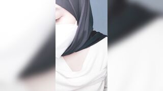 This Beautiful Hijab Girl Is Not Strong Nahan Lust - 9 image