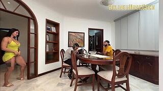 My friend's stepmother asks me to fill her with cum - 1 image