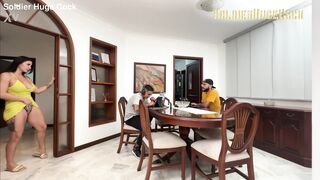 My friend's stepmother asks me to fill her with cum - 10 image