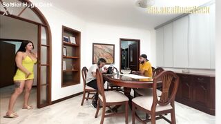 My friend's stepmother asks me to fill her with cum - 5 image