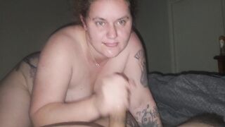 Sexywifedd sucks big cock before bending over and getting fucked hard - 6 image