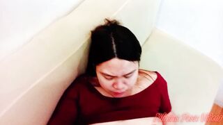 Filipina pervy stepsis said she wants her stepbro's cum over her ass. - 14 image