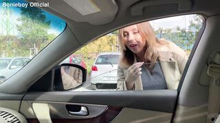 Mia Browen SQUIRTING in my Car - 2 image