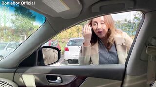 Mia Browen SQUIRTING in my Car - 3 image