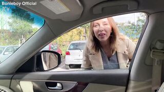 Mia Browen SQUIRTING in my Car - 4 image