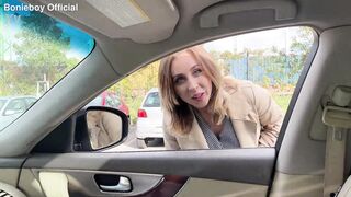 Mia Browen SQUIRTING in my Car - 5 image