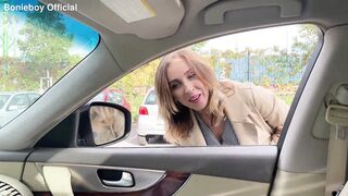 Mia Browen SQUIRTING in my Car - 6 image