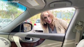 Mia Browen SQUIRTING in my Car