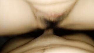 Boost boyfriend's dick until squirting and crot inside - 4 image