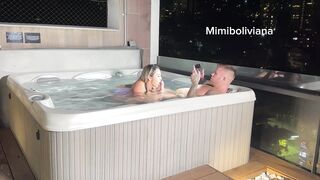 Bts Fucking with filoufitt in a penthouse in Medellin giving a show for the neighbors - 2 image