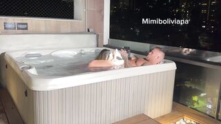 Bts Fucking with filoufitt in a penthouse in Medellin giving a show for the neighbors - 4 image