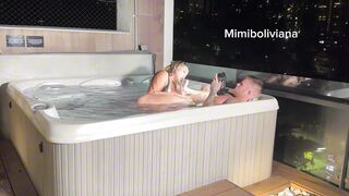 Bts Fucking with filoufitt in a penthouse in Medellin giving a show for the neighbors - 5 image