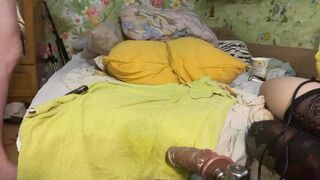 Mom spoiled and ass destroyed in private show hard anal - 1 image