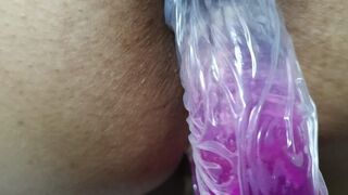 My boyfriend opens my ass before his family arrives - 1 image