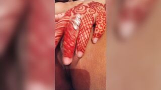 Fingering alone at home - 8 image