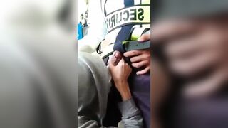 Awek Tudung Blowjob Abang Guard - 1 image