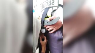 Awek Tudung Blowjob Abang Guard - 15 image