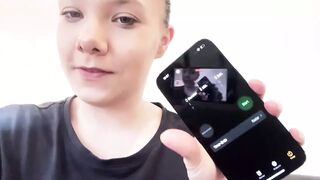 INSTRUCTIONS! BLONDE TEEN WITH MEGA TITS SEDUCES YOU!