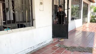 I'm cleaning up and my stepbrother excites me and we end up fucking - 5 image