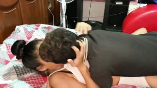 I'm cleaning up and my stepbrother excites me and we end up fucking - 6 image