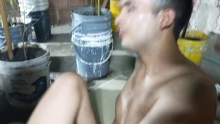 I fuck my spouse's gardener until he cums inside my pussy - 13 image