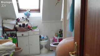 The Husband lets me record his wife while she showers and masturbates for me AND I JERK OFF!! - 2 image