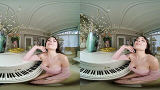 BaDoinkVR Seductive Hottie Adria Rae Is Determined To Fuck Her Piano Tutor - 2 image