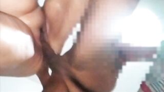 Pissing whore rides a big dick and can't hold it in. It's an of the married woman's deep cave. - 11 image