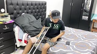 I FUCK THE FUCKING NURSE AND SHE SWALLOWS MY THICK CUM - 3 image