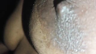 Dick and pussy Cum shot on pussy black tight pussy - 6 image