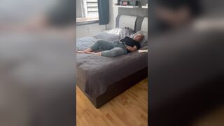 Masturbation after work on my bed just time for me I want you but I'll get it myself head cinema - 3 image
